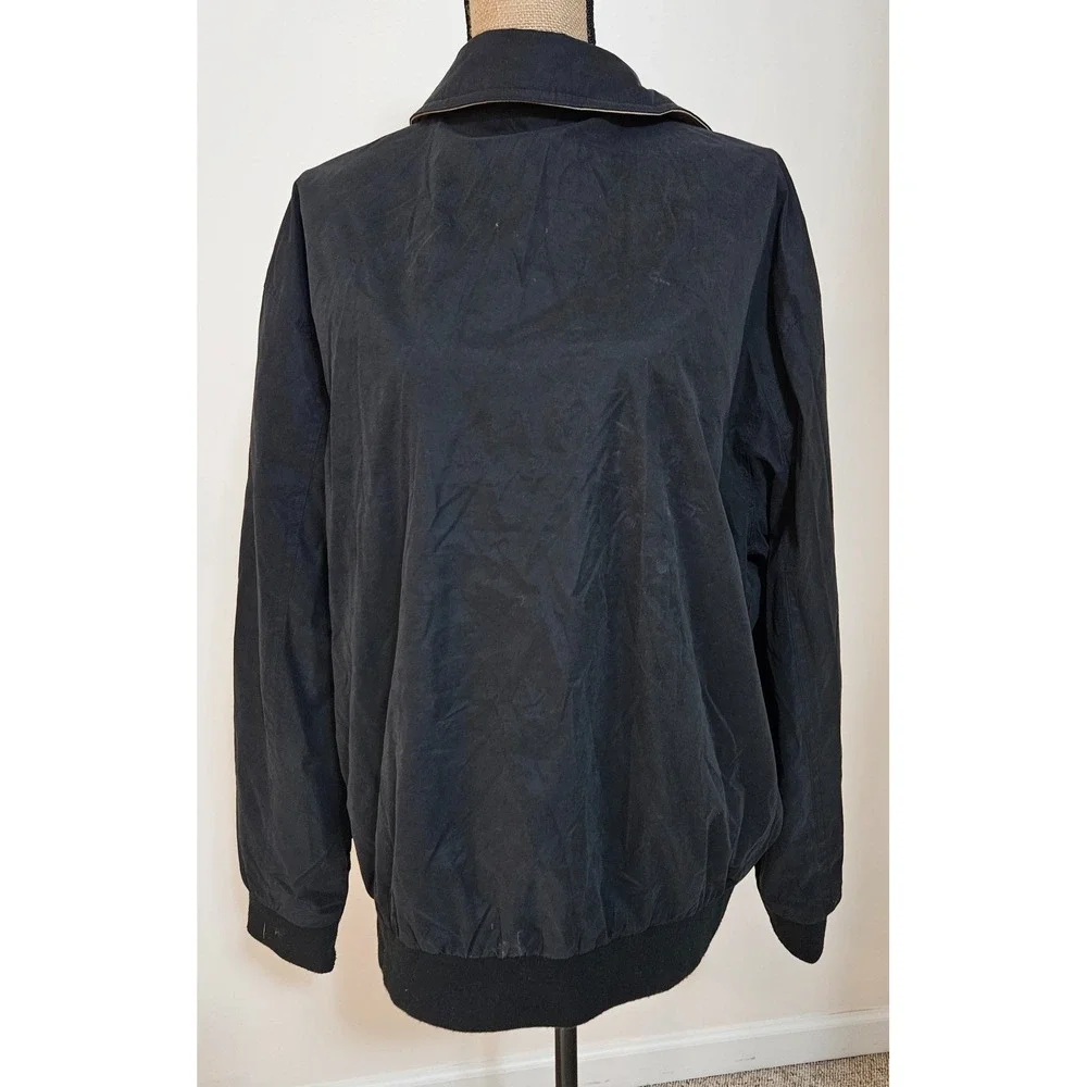 Dockers‎ Classic Harrington Jacket Navy Blue Full Zip Lightweight Mens M